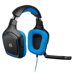 Logitech G430 gaming wired Headphones with microphone - Blue/Black