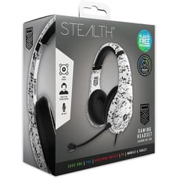 Stealth XP Conqueror gaming wired Headphones with microphone - White