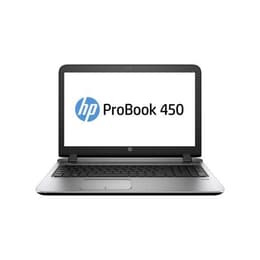 HP ProBook 450 G3 15-inch (2015) - Core i5-6200U - 4GB - SSD 128 GB + HDD 500 GB AZERTY - French