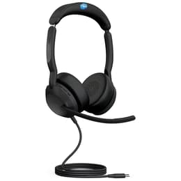 Jabra Evolve 2 50 UC noise-Cancelling wired + wireless Headphones with microphone - Black