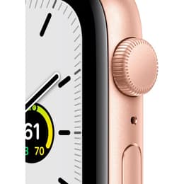 Apple Watch Series SE 1 (2020) GPS 44 mm - Aluminium Gold - Sport band Starlight
