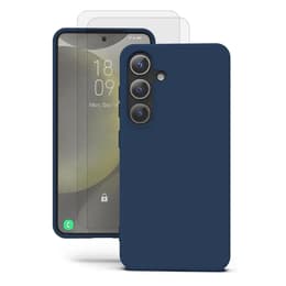 Case Galaxy S24 Plus and 2 protective screens - Silicone -