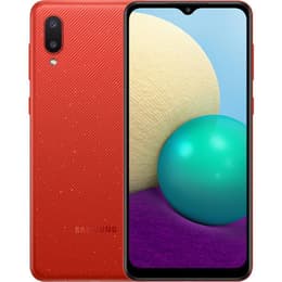 Galaxy A02 32GB - Red - Unlocked - Dual-SIM