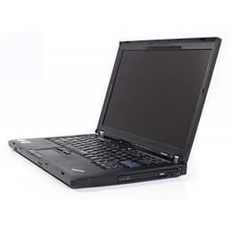 Lenovo ThinkPad T61 14-inch (2007) - Core 2 Duo T8300 - 4GB - HDD 160 GB AZERTY - French