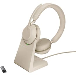 Jabra EVOLVE2 65 noise-Cancelling wireless Headphones with microphone - Beige