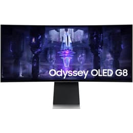 34-inch Samsung Odyssey G8 S32DG800SU 3440 x 1440 OLED Monitor Grey