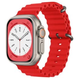 Generico Smart Watch QS8 ULTRA HR - Red