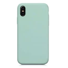 Case iPhone X/XS - Silicone - Green