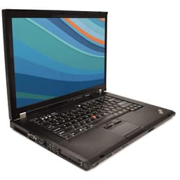 Lenovo ThinkPad T500 15-inch (2009) - Core 2 Duo P8600 - 4GB - SSD 128 GB AZERTY - French