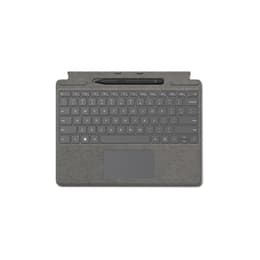 Microsoft Keyboard AZERTY French Wireless Backlit Keyboard Surface Pro X / 8 / 9 Signature Keyboard + Slim Pen