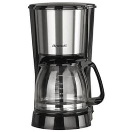 Coffee maker Without capsule Brandt CAF815X 1.5L - Stainless steel
