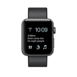 Apple Watch (Series 4) 2018 GPS + Cellular 44 - Aluminium Space Gray - Milanese loop Black