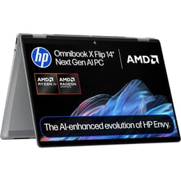 HP OmniBook X Flip 14-inch (2024) - Ryzen AI 7 350 - 32GB - SSD 1 TB QWERTY - English
