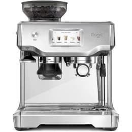 Espresso machine Without capsule Sage SES880BSS 2L - Silver