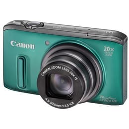 Canon PowerShot SX260 HS - Blue + Canon Zoom Lens 20x IS 25-500mm f/3.5-6.8