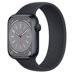 Apple Watch (Series 7) 2021 GPS 45 - Aluminium Black - Nike Sport band Black