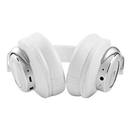 Nedis HPBT5260WT noise-Cancelling wired + wireless Headphones - White/Silver