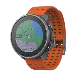 Smart Watch Suunto HR GPS vertical titanium solar canyon - Orange