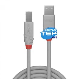 Lindy USB Type A Male - Type B Male Cable