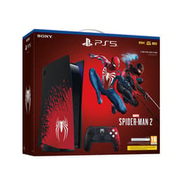 PlayStation 5 825GB - Red - Limited edition Marvel's Spider-Man 2 + Spider-Man 2