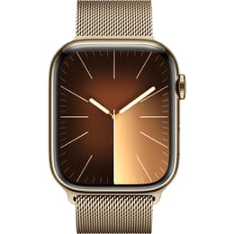 Apple Watch Series 9 (2023) GPS + Cellular 41 mm - Stainless steel Gold