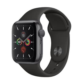 Apple Watch (Series 5) 2019 GPS + Cellular 40 - Aluminium Space Gray - Sport loop Black