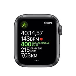 Apple Watch Series 5 (2019) GPS + Cellular 40 mm - Aluminium Space Gray - Sport band Black