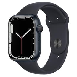 Apple Watch (Series 7) 2021 GPS 45 - Aluminium Black - Sport band Black