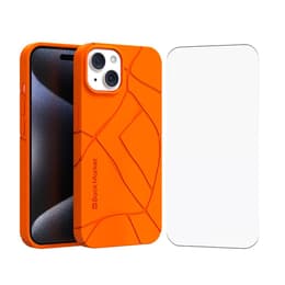 Back Market Case iPhone 15 and protective screen - Recycled plastic -