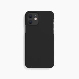 Case iPhone 12 Mini - Natural material - Black