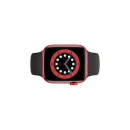 Apple Watch (Series 7) 2021 GPS + Cellular 41 - Aluminium Red - Sport band Black