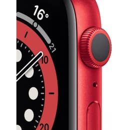 Apple Watch Series 7 (2021) GPS + Cellular 41 mm - Aluminium Red - Sport band Black
