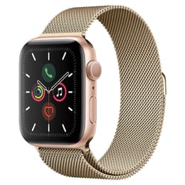 Apple Watch Series 5 (2019) GPS 40 mm - Aluminium Gold - Milanese loop Pink