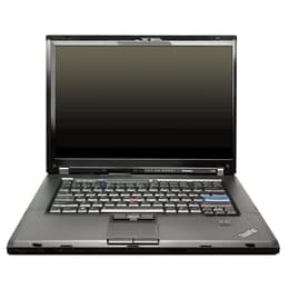 Lenovo ThinkPad T500 15-inch (2009) - Core 2 Duo T9600 - 4GB - SSD 128 GB AZERTY - French