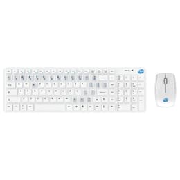 Simpletek Keyboard QWERTY English (US) Wireless Wireless Kit with English US Stickers