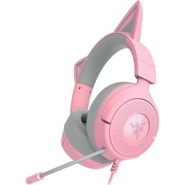Razer Kraken Kitty V3 X gaming wired Headphones with microphone - Pink