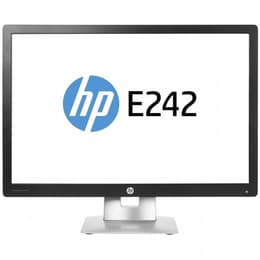 24-inch HP EliteDisplay E242 1920 x 1200 LED Monitor Black