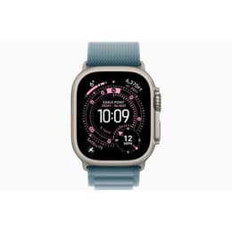 Apple Watch Ultra 3 (2025) GPS + Cellular 49 mm - Titanium Natural - Alpine loop Blue