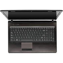 Lenovo G570 15-inch (2014) - Core i5-2450M - 4GB - SSD 256 GB QWERTY - English