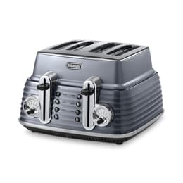 Toaster De'Longhi CTZ4003BG 4 slots - Grey