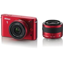 Nikon 1 J1 Hybrid 10,1 - Red