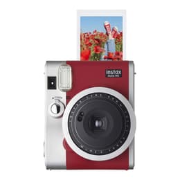 Instant Instax Mini 90 Neo Classic - Red + Fujifilm Instax Lens 60mm f/12.7 f/12.7