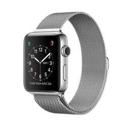 Apple Watch (Series 2) GPS 38 - Stainless steel Silver - Milanese Silver