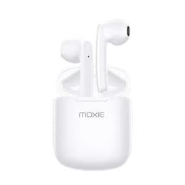 Moxie XTwin Evo Earbud Noise-Cancelling Bluetooth Earphones - White