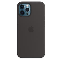 Apple Silicone case iPhone 12 Pro Max - Magsafe - Silicone Black
