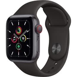 Apple Watch (Series SE) 2020 GPS + Cellular 44 - Aluminium Space Gray - Sport band Black