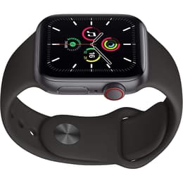 Apple Watch (Series SE) 2020 GPS + Cellular 44 - Aluminium Space Gray - Sport band Black