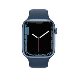 Apple Watch Series 7 (2021) GPS 45 mm - Aluminium Blue - Sport band Blue