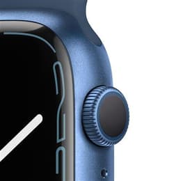 Apple Watch Series 7 (2021) GPS 45 mm - Aluminium Blue - Sport band Blue