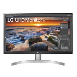 27-inch LG 27UN83A-W$ 3840 x 2160 LED Monitor Black